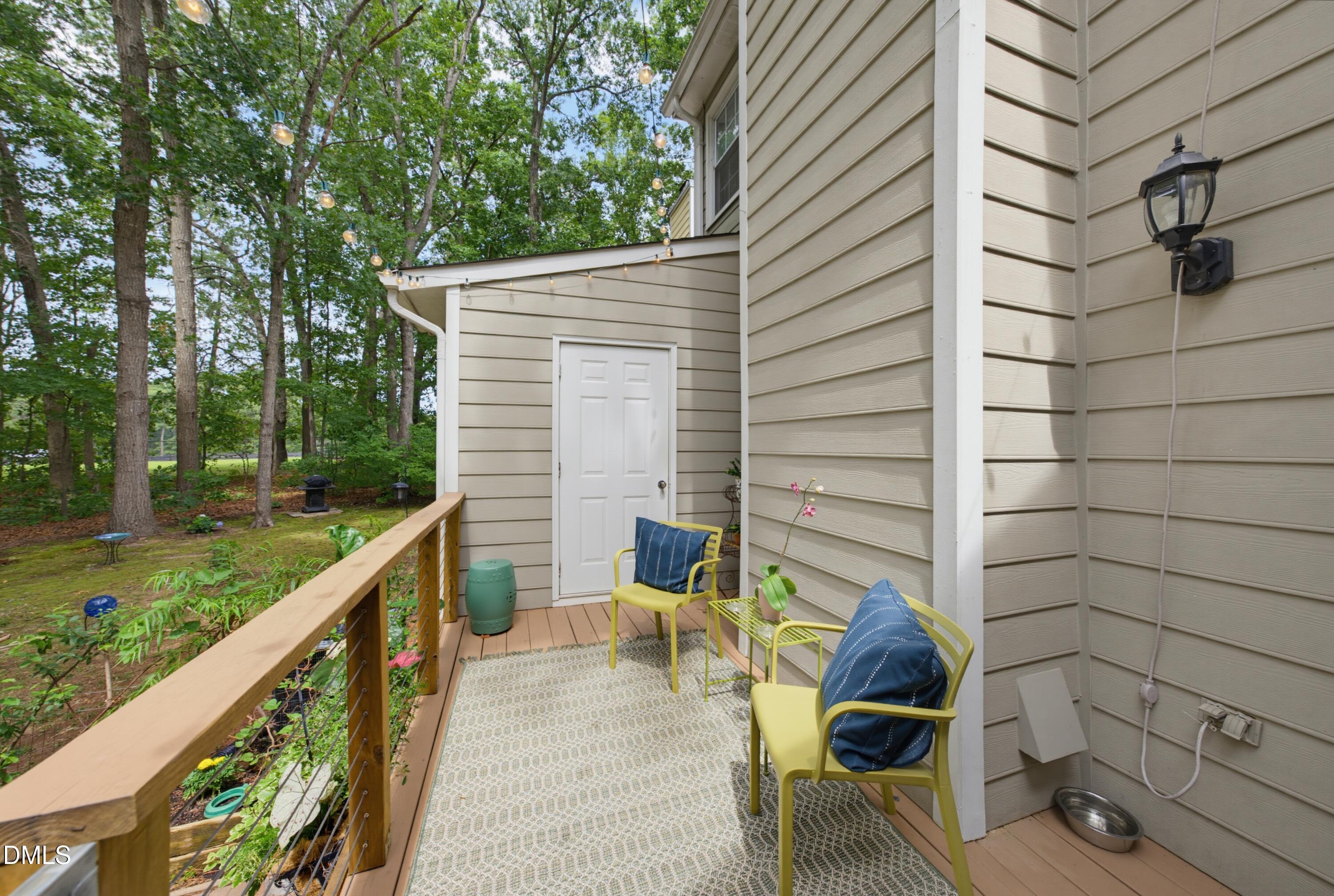 126 Wythe Circle Raleigh, NC 27615 - Photo 32 of 44 Exterior Back Deck Storage2