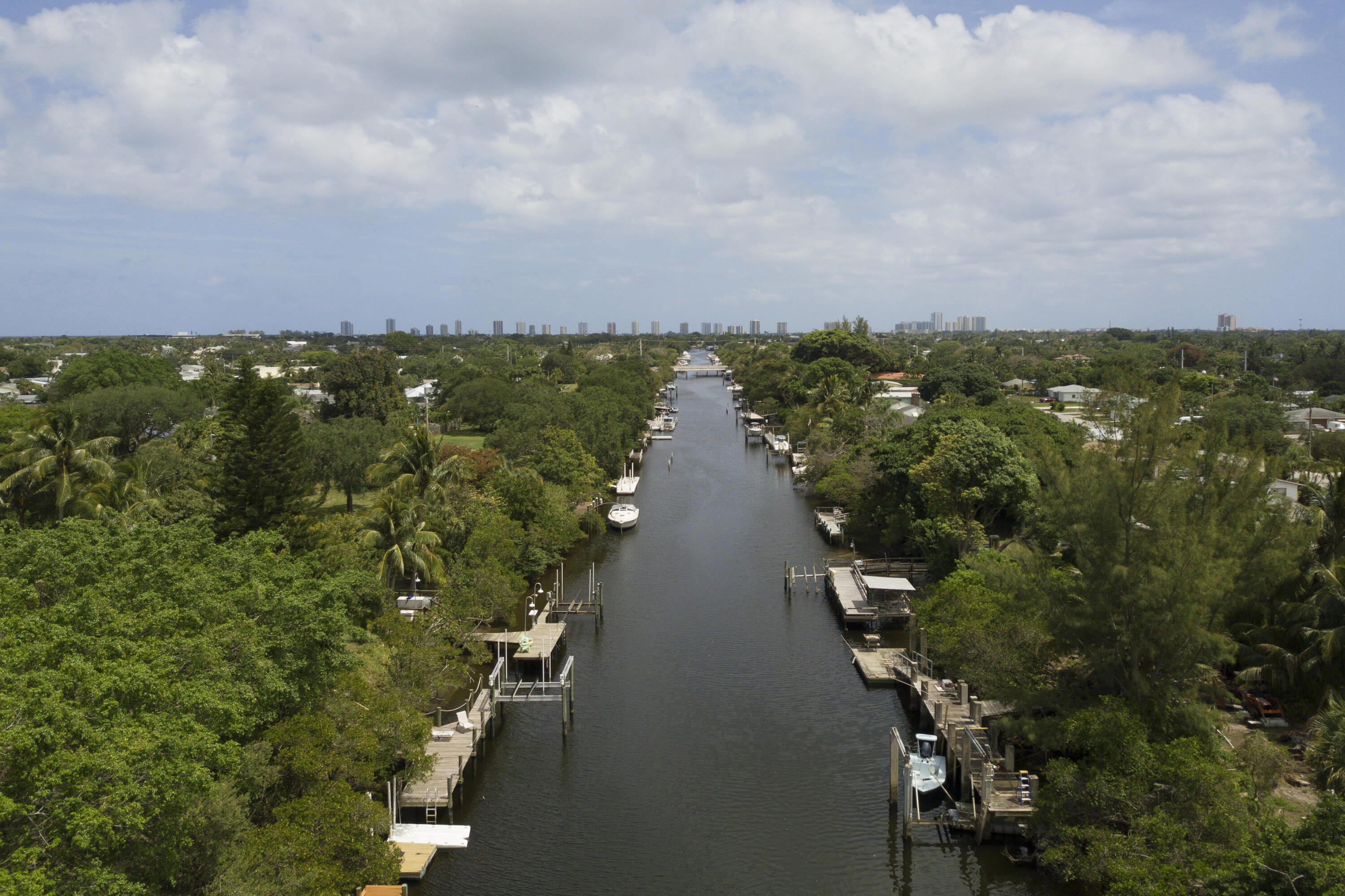 925 Laurel Road North Palm Beach, FL 33408 - Photo 39 of 39 Aerial Dock/River View
