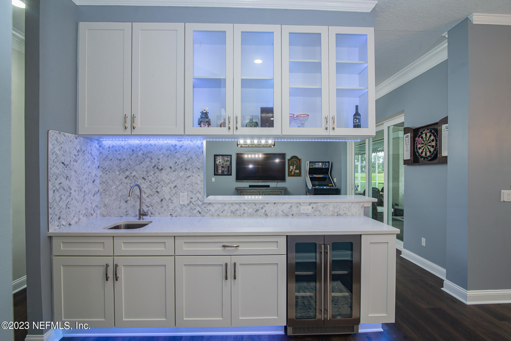 780 Queens Harbor Boulevard Jacksonville, FL 32225 - Photo 19 of 42 a kitchen with stainless steel appliances granite countertop a stove and cabinets