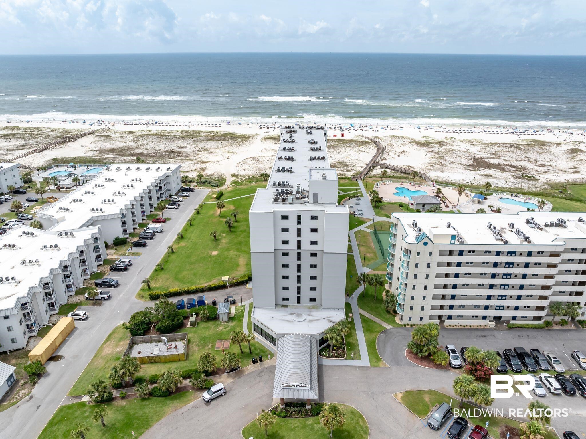 375 Plantation Road, Unit 5304 Gulf Shores, AL 36542 - Photo 38 of 42 Bird's eye view of extended coastline