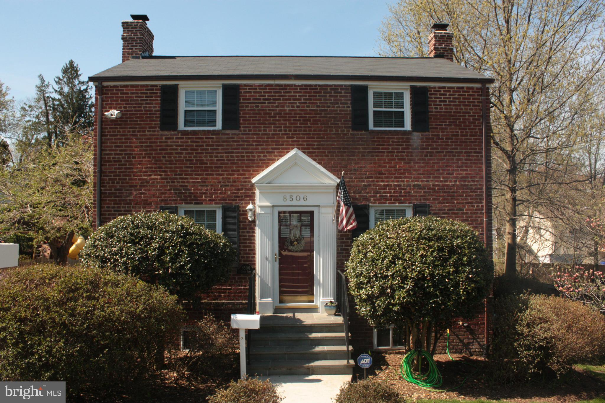 8506 Grubb Road Chevy Chase, MD 20815 - Photo 1 of 20 Exterior (Front)