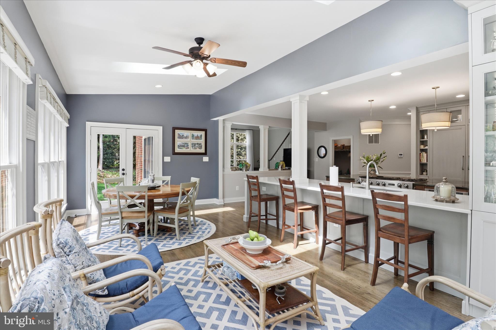 6441 Highway 193 McLean, VA 22101 - Photo 26 of 85 Sun Room View to Kitchen