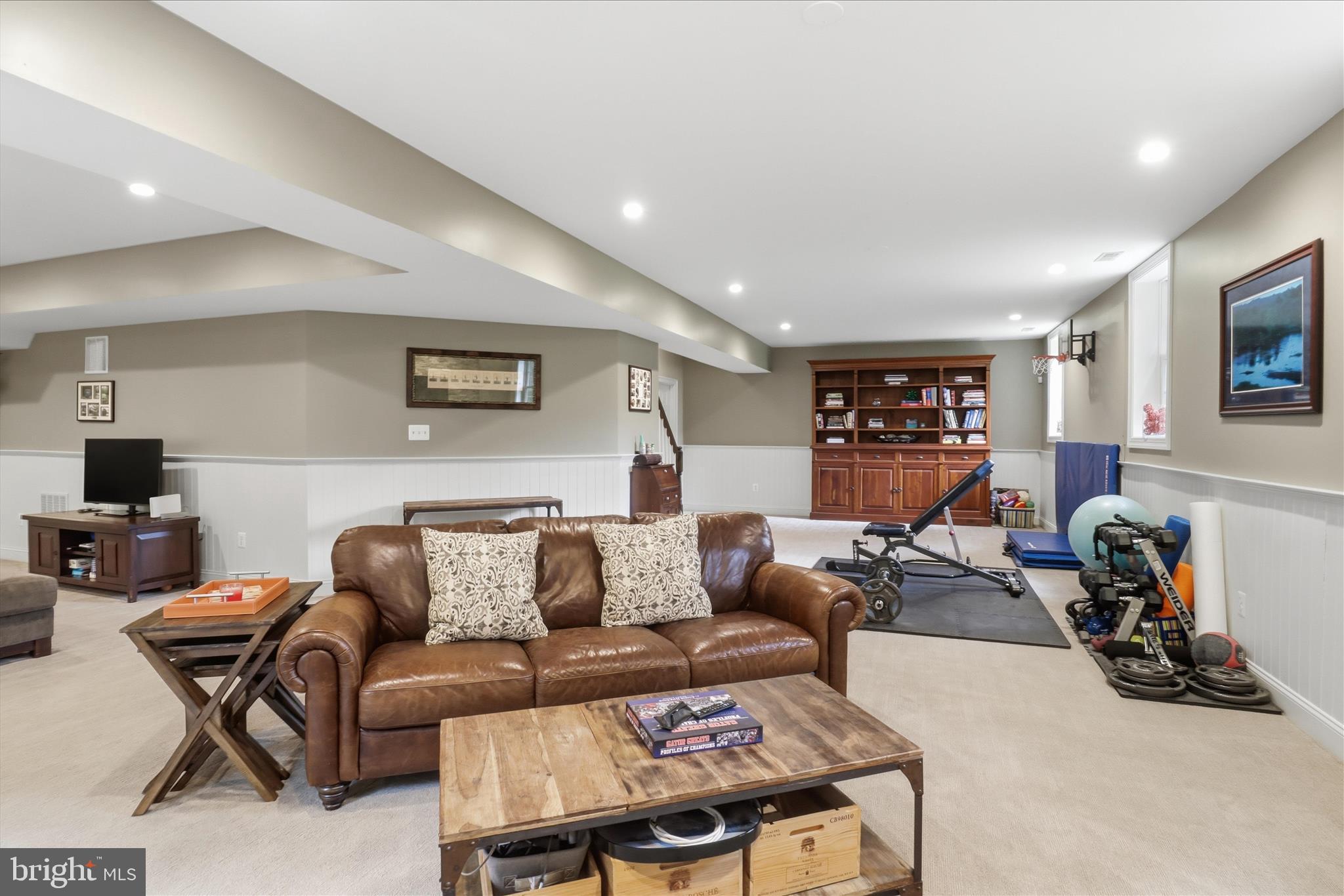 6441 Highway 193 McLean, VA 22101 - Photo 58 of 85 Basement Rec Room