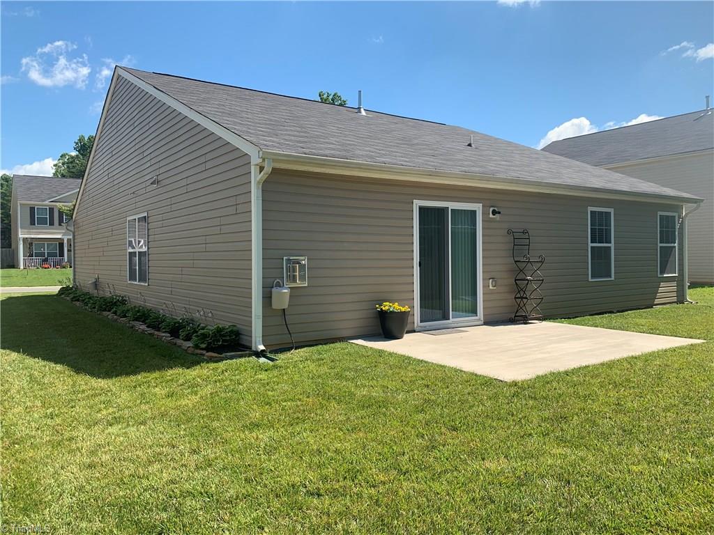 6468 Bentbrush Street Rural Hall, NC 27045 - Photo 19 of 23 Added patio space for outdoor grilling or sitting!