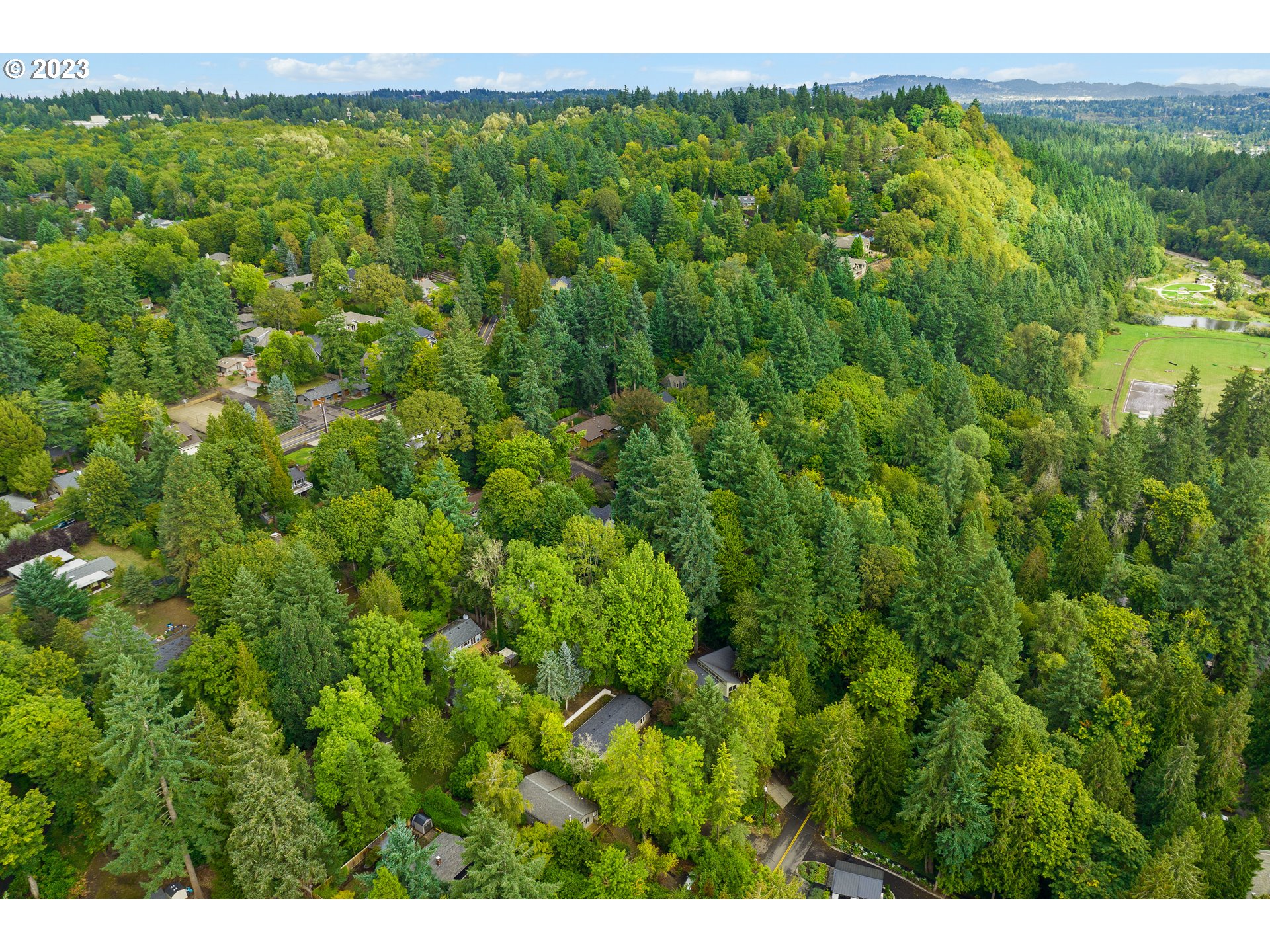 15370 Twin Fir Road Lake Oswego, OR 97035 - Photo 16 of 19 a view of a lush green forest with a lush green forest