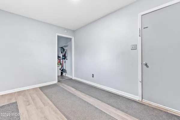 wooden floor in an empty room