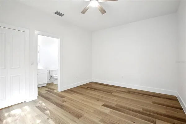 wooden floor in an empty room