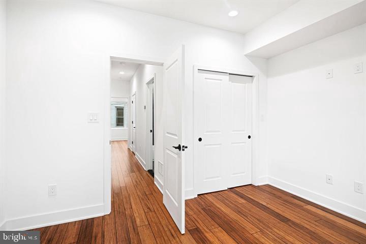 2322 Mutter Street Philadelphia, PA 19133 - Photo 25 of 34 a view of a hallway with wooden floor