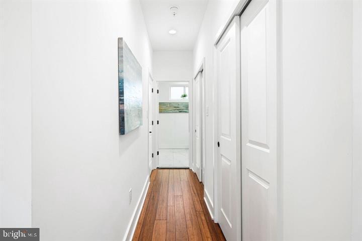 2322 Mutter Street Philadelphia, PA 19133 - Photo 29 of 34 a view of a hallway with wooden floor