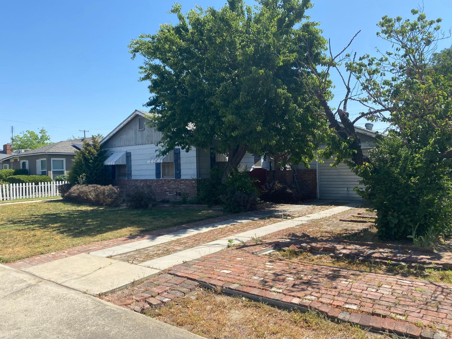 2828 E Street Selma, CA 93662 - Photo 2 of 17 a view of a yard with plants and trees