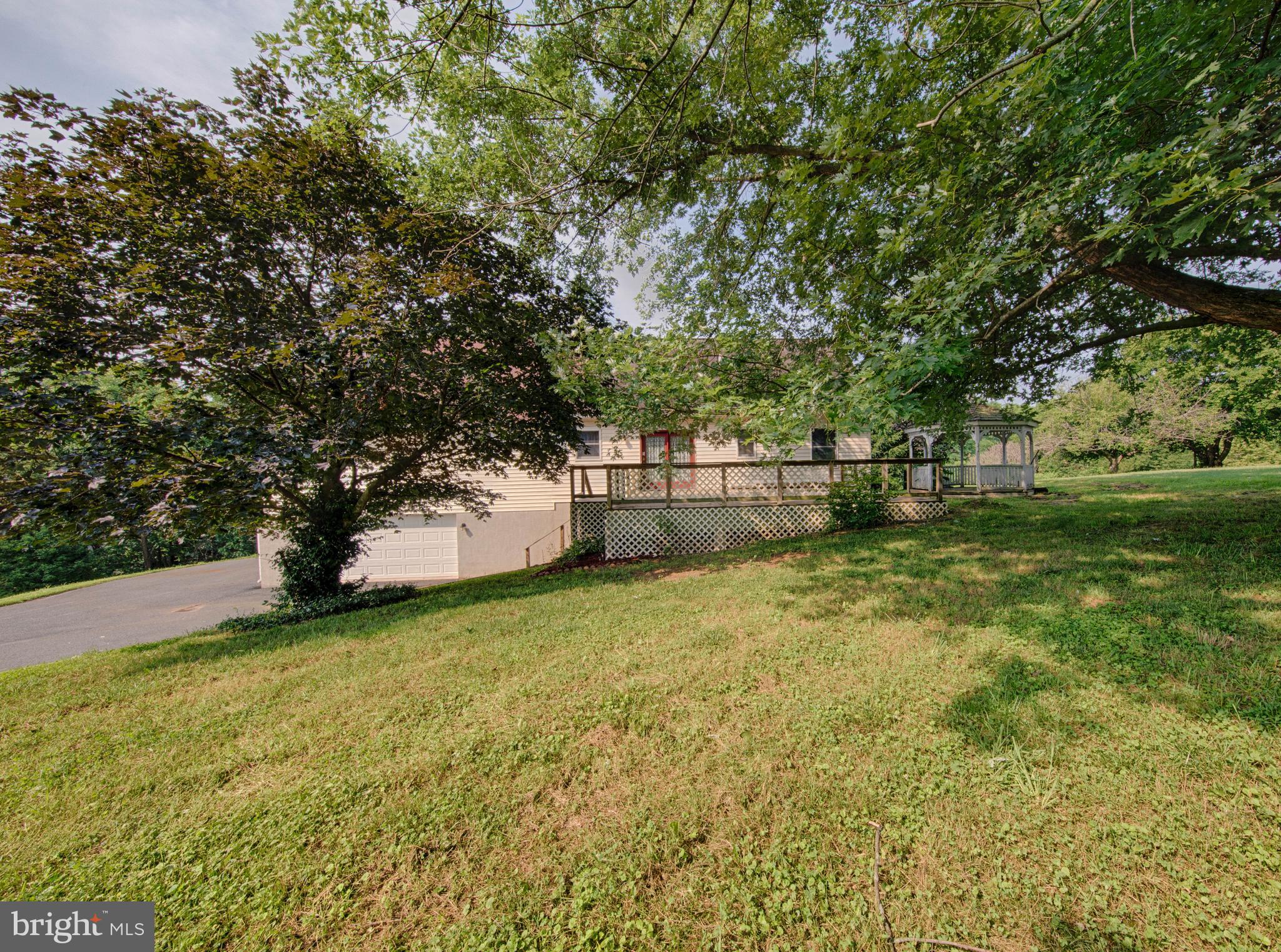 1255 Fawn Grove Road New Park, PA 17352 - Photo 9 of 43 VIEW FROM REAR YARD TO BACK OF THE HOUSE