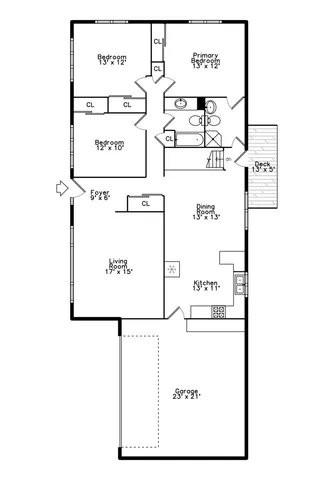 a picture of a room with a white wall