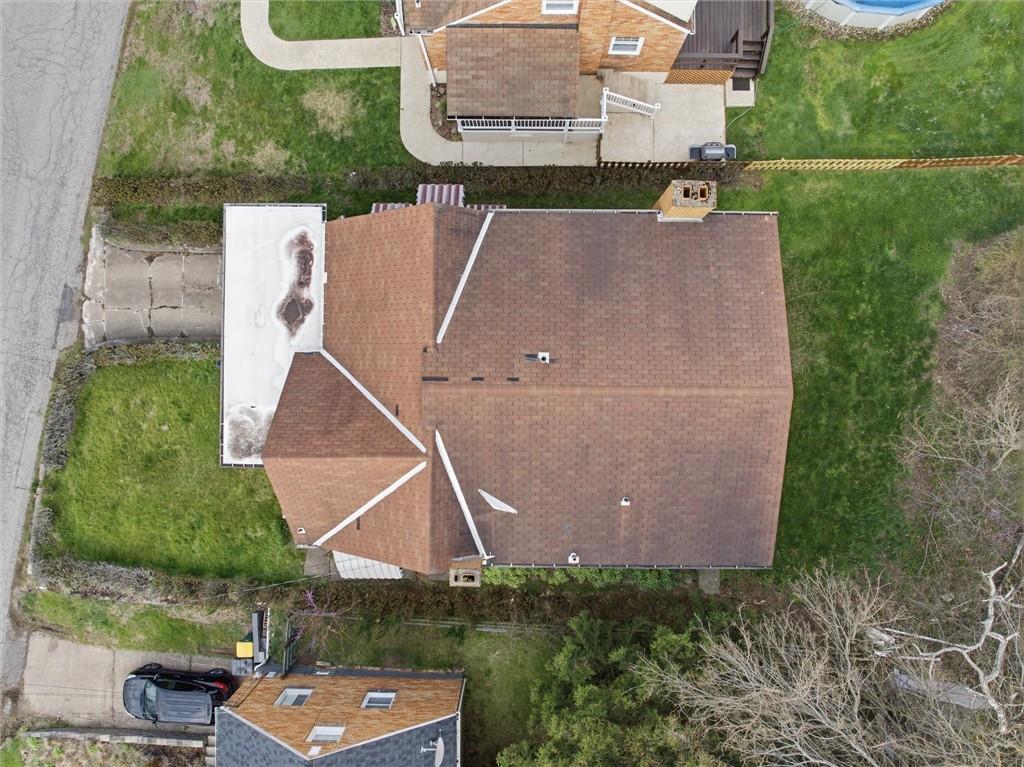 138 Enger Avenue Pittsburgh, PA 15214 - Photo 41 of 50 an aerial view of a house with a yard