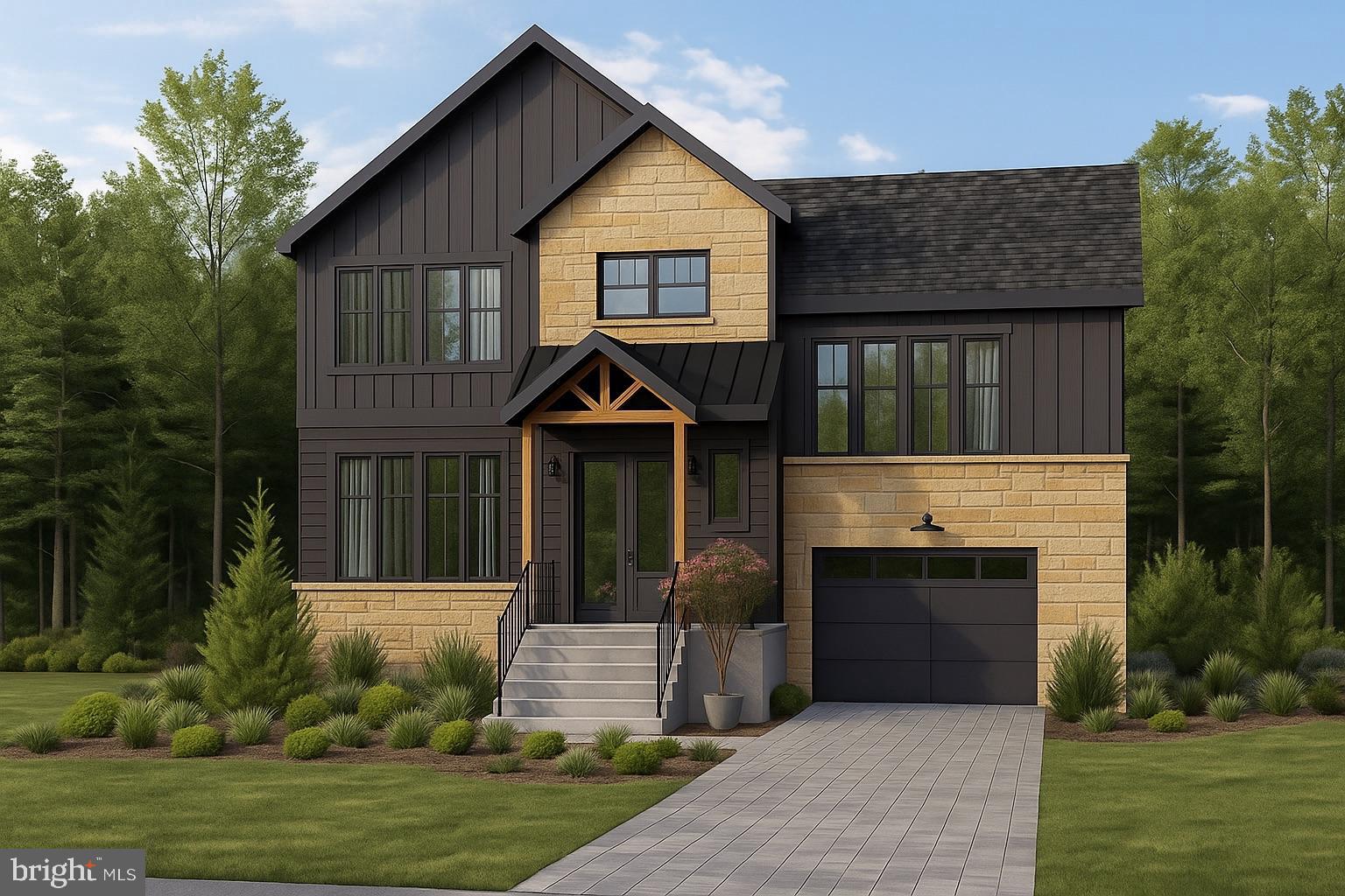 40 Cherrywood Road Front Royal, VA 22630 - Photo 22 of 28 Rendering - Stone is optional - Subject to change