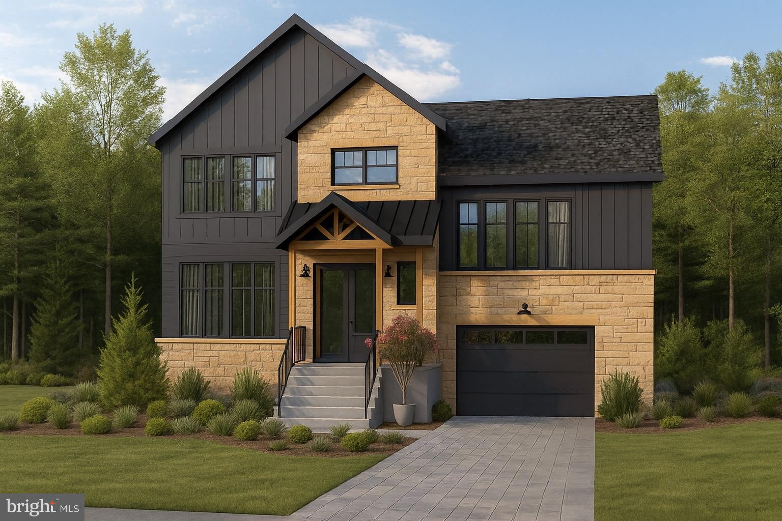 40 Cherrywood Road Front Royal, VA 22630 - Photo 25 of 28 Rendering - Stone is optional - Subject to change