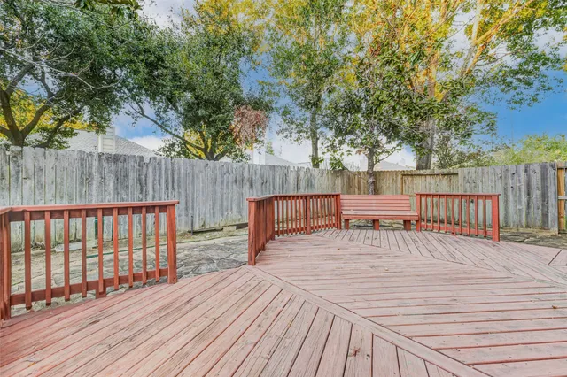 a view of deck with patio