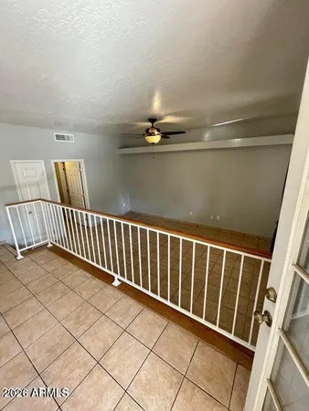 a view of a balcony