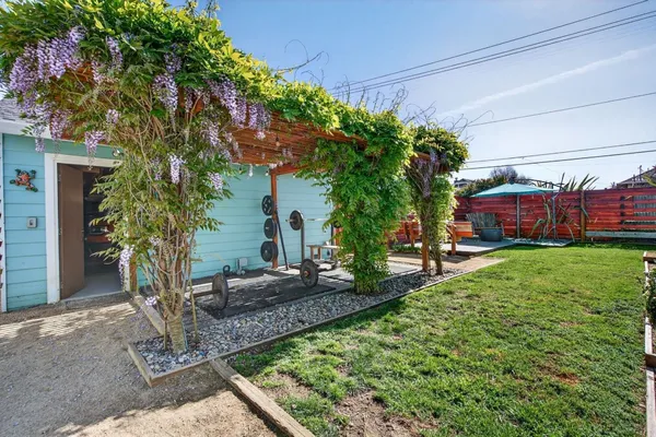 a pathway of a house