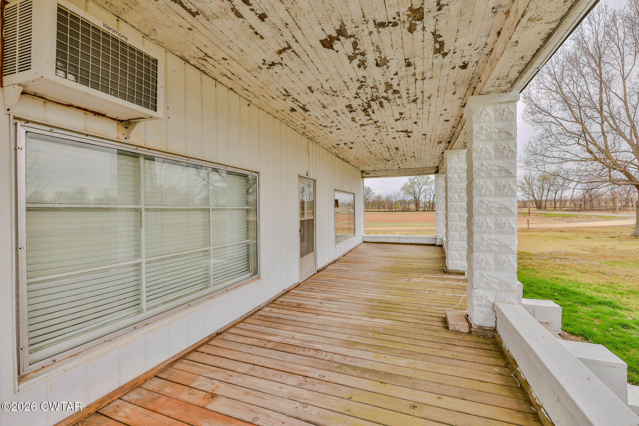 76 New Bethlehem Road Dyer, TN 38330 - Photo 23 of 39 a view of a balcony with wooden floor