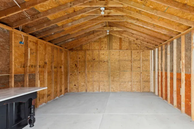a view of a walk in closet