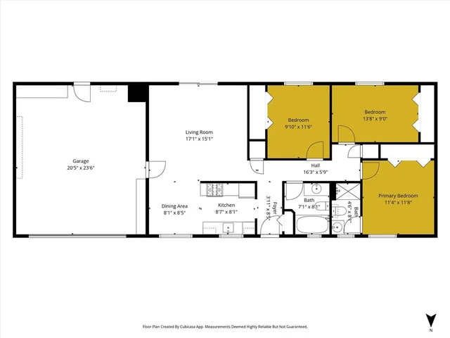 a picture of a floor plan