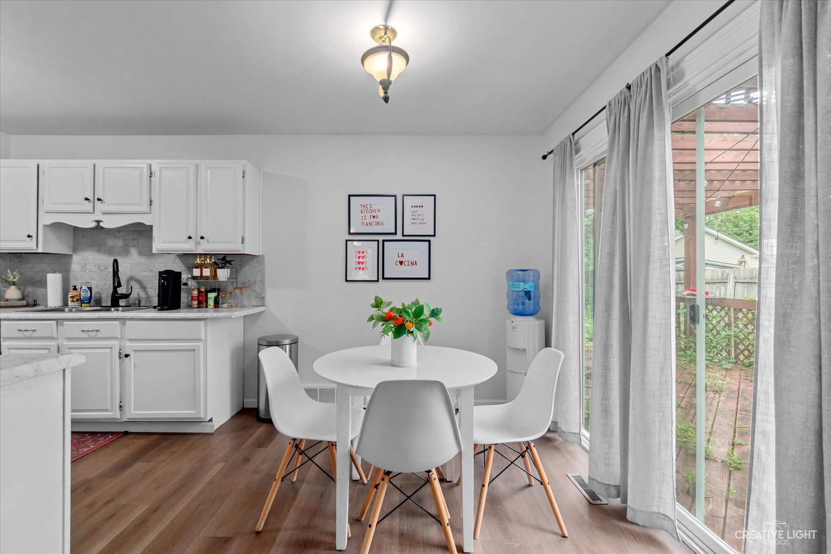 8 Shermead Road Montgomery, IL 60538 - Photo 5 of 17 a view of a dining room with furniture window and outside view