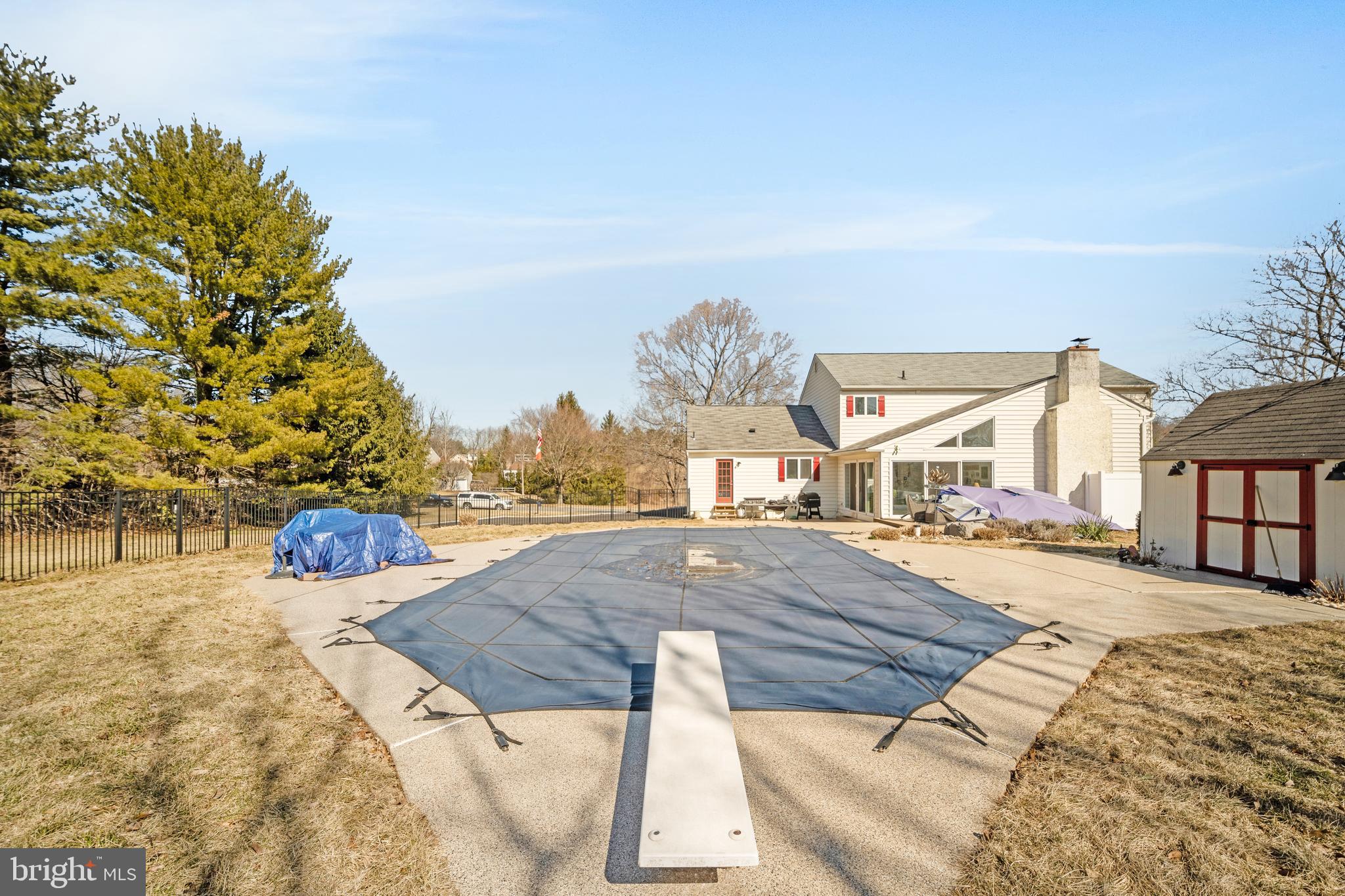 183 Firecreek Road Newtown, PA 18940 - Photo 41 of 43 Inground pool with new liner and filter