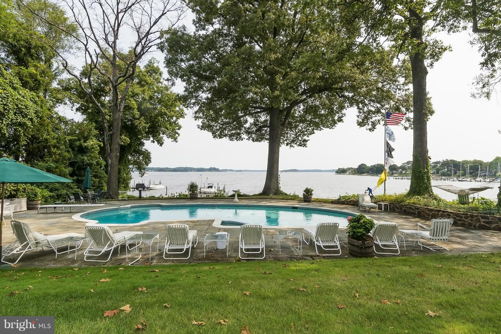525 Broadwater Road Arnold, MD 21012 - Photo 29 of 30 Watch Wed.night sailboat races by the pool.