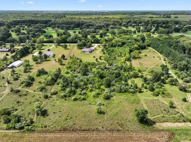 a view of a green field