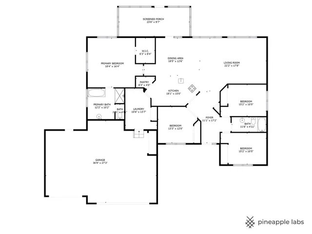 a front view of a house with yard patio and swimming pool