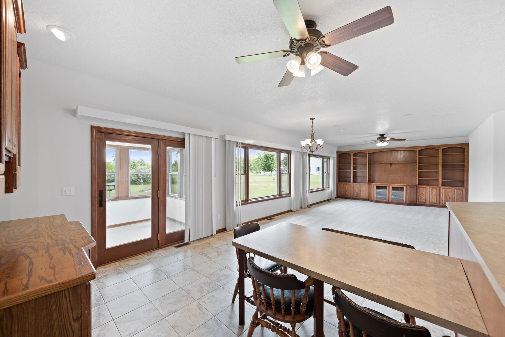 2745 South Hieland Road St. Anne, IL 60964 - Photo 7 of 31 a view of a dining room with furniture window and outside view