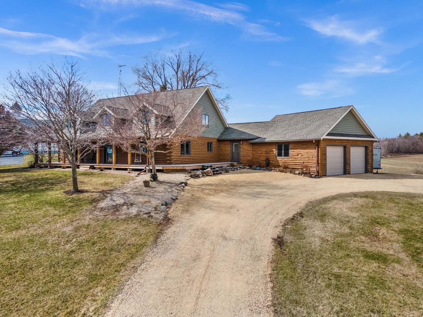 1490 Flora Church Road Kirkland, IL 60146 - Photo 3 of 49 a front view of a house with a yard