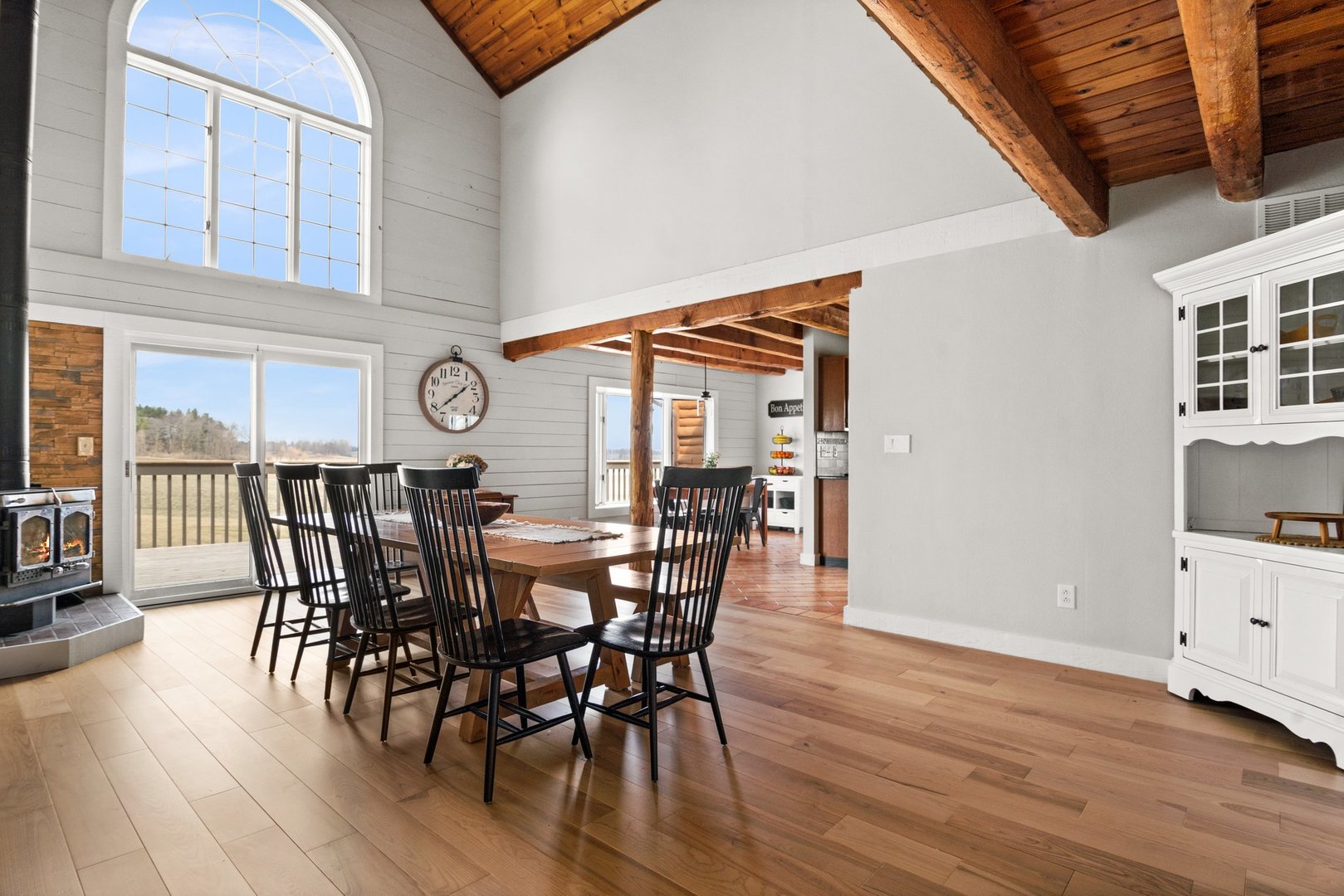 1490 Flora Church Road Kirkland, IL 60146 - Photo 5 of 49 a view of a dining room with furniture and wooden floor
