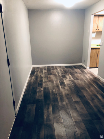 88 West 50 South, Unit B5 Centerville, UT 84014 - Photo 21 of 33 Unfurnished room with dark wood finished floors