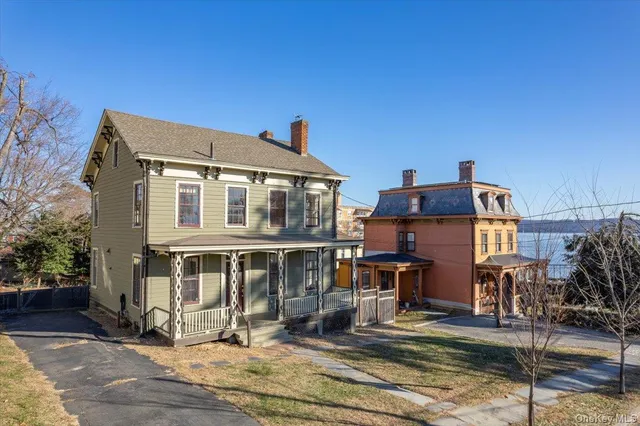 a view of a building with many windows