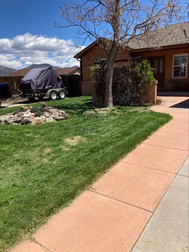 1394 Firethorn Drive Rifle, CO 81650 - Photo 9 of 43 front view of house with a yard