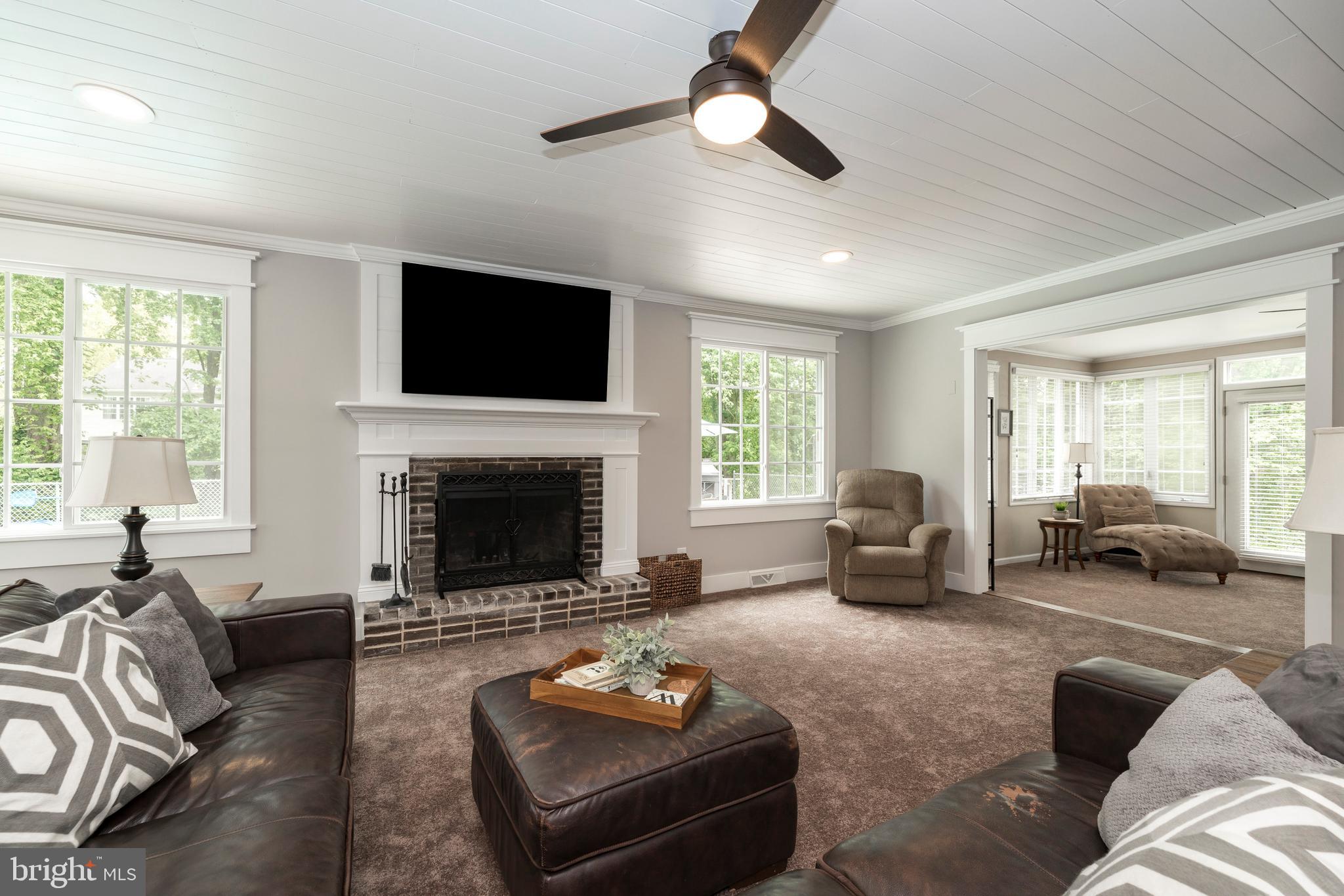 130 West Hillendale Road Kennett Square, PA 19348 - Photo 12 of 53 Family Room custom fireplace