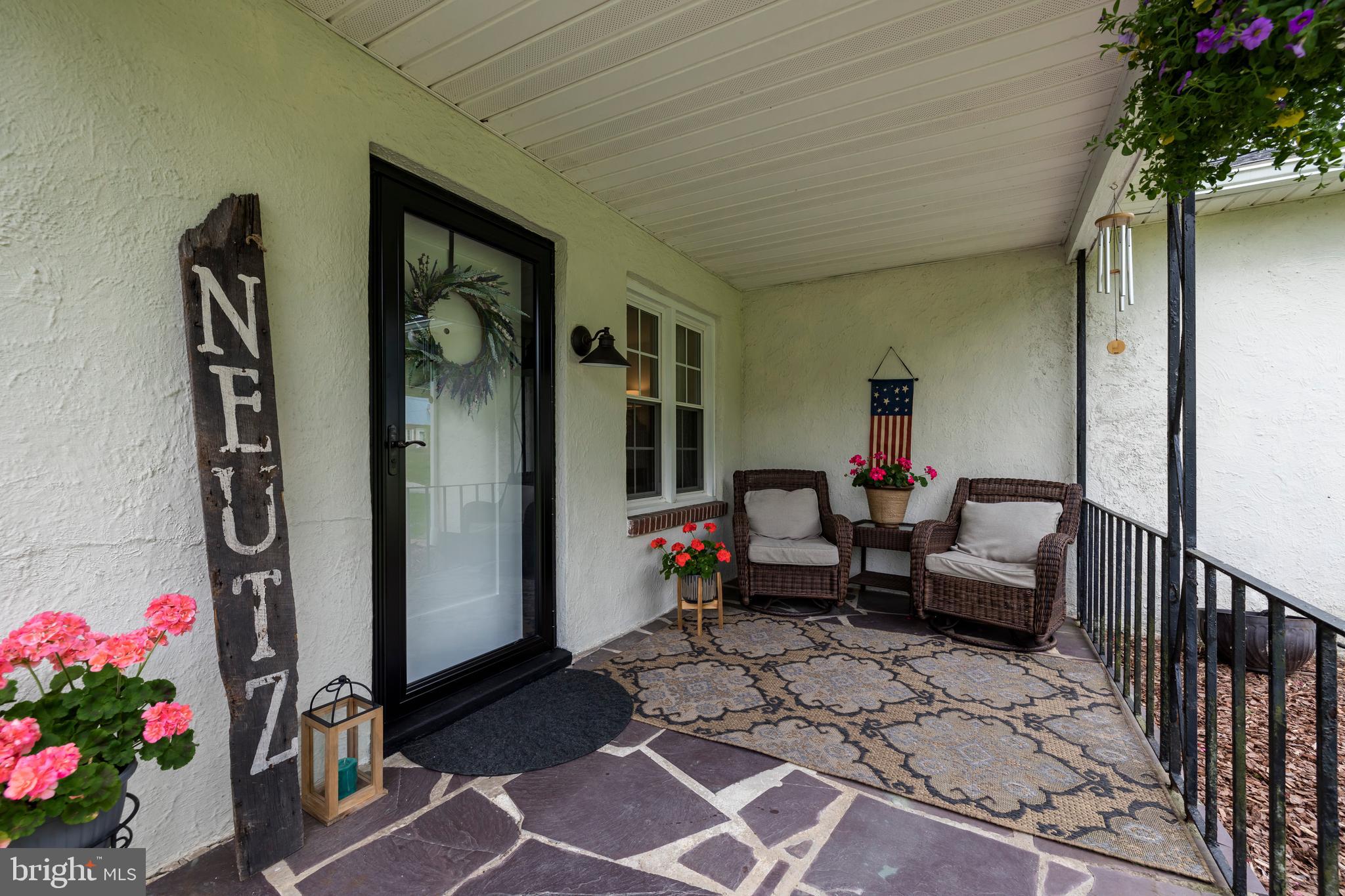 130 West Hillendale Road Kennett Square, PA 19348 - Photo 34 of 53 Front porch with slate floor