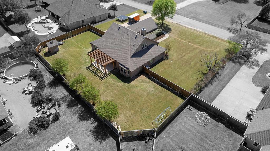 103 Brandy Lane Stephenville, TX 76401 - Photo 31 of 37 an aerial view of a house with a yard