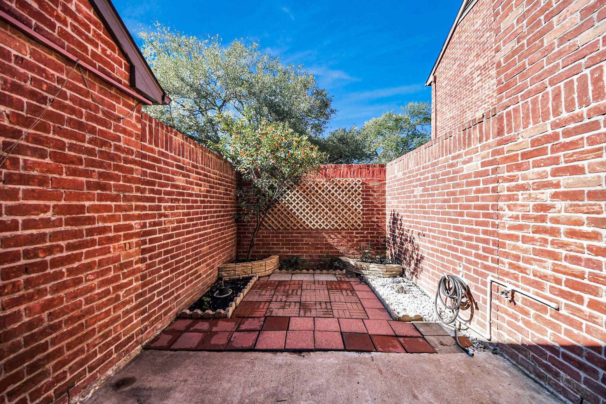 7447 Cambridge Street, Unit 106 Houston, TX 77054 - Photo 9 of 40 a view of a backyard