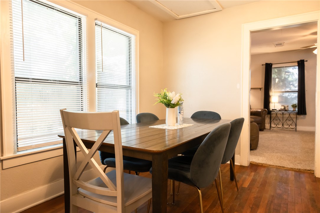 1902 Miller Avenue Bryan, TX 77801 - Photo 7 of 45 a view of a dining room with furniture and wooden floor