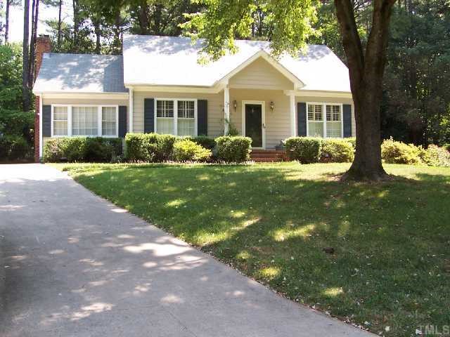 5612 Alpine Drive Raleigh, NC 27609 - Photo 1 of 10 a front view of a house with a yard