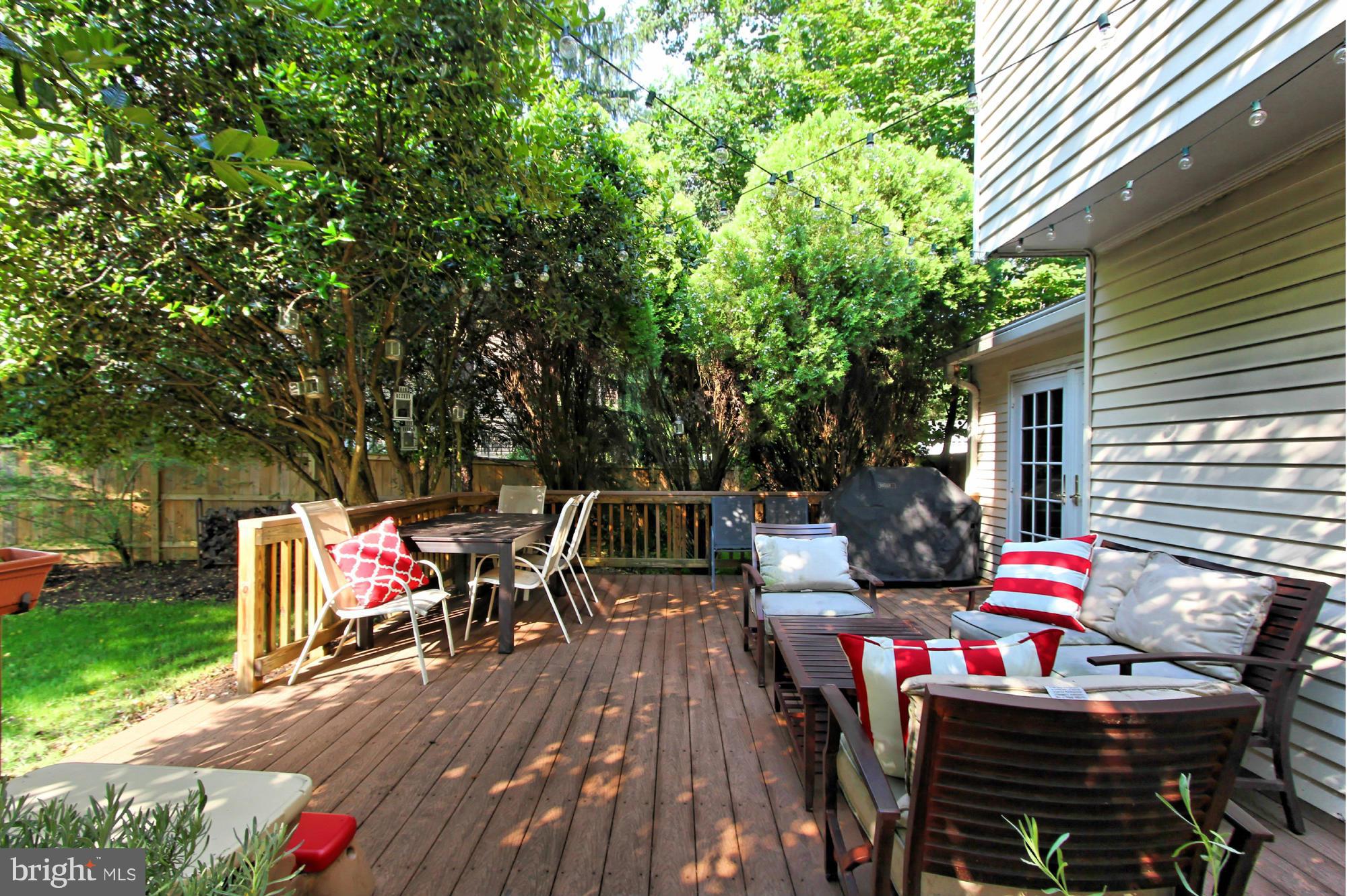 2317 Rosedown Drive Reston, VA 20191 - Photo 29 of 29 Lovely Rear Deck is adjacent to the Family Room