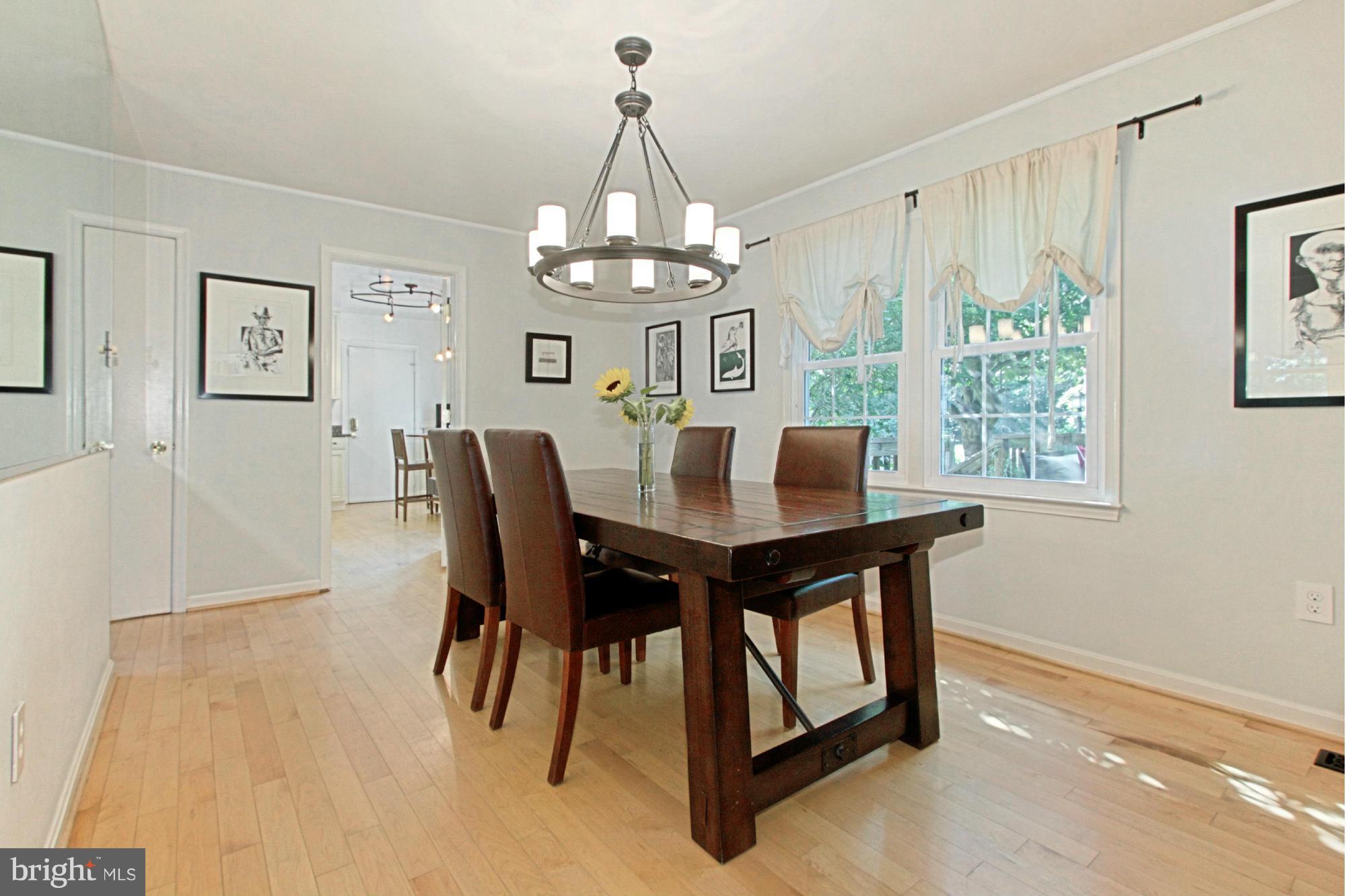 2317 Rosedown Drive Reston, VA 20191 - Photo 10 of 29 Dining Room with Wood Floors