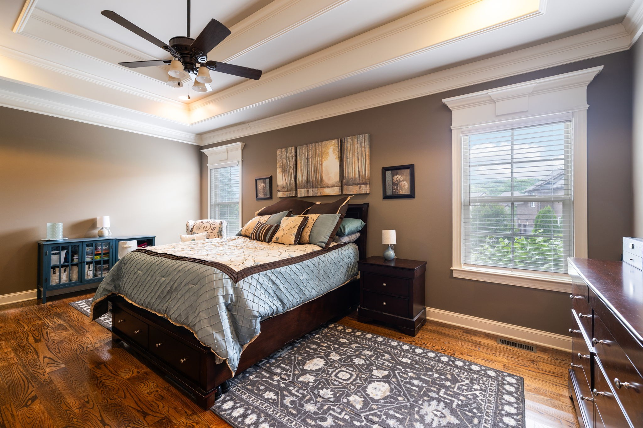7023 Brindle Ridge Way Spring Hill, TN 37174 - Photo 11 of 26 a bedroom with a bed dresser and a window