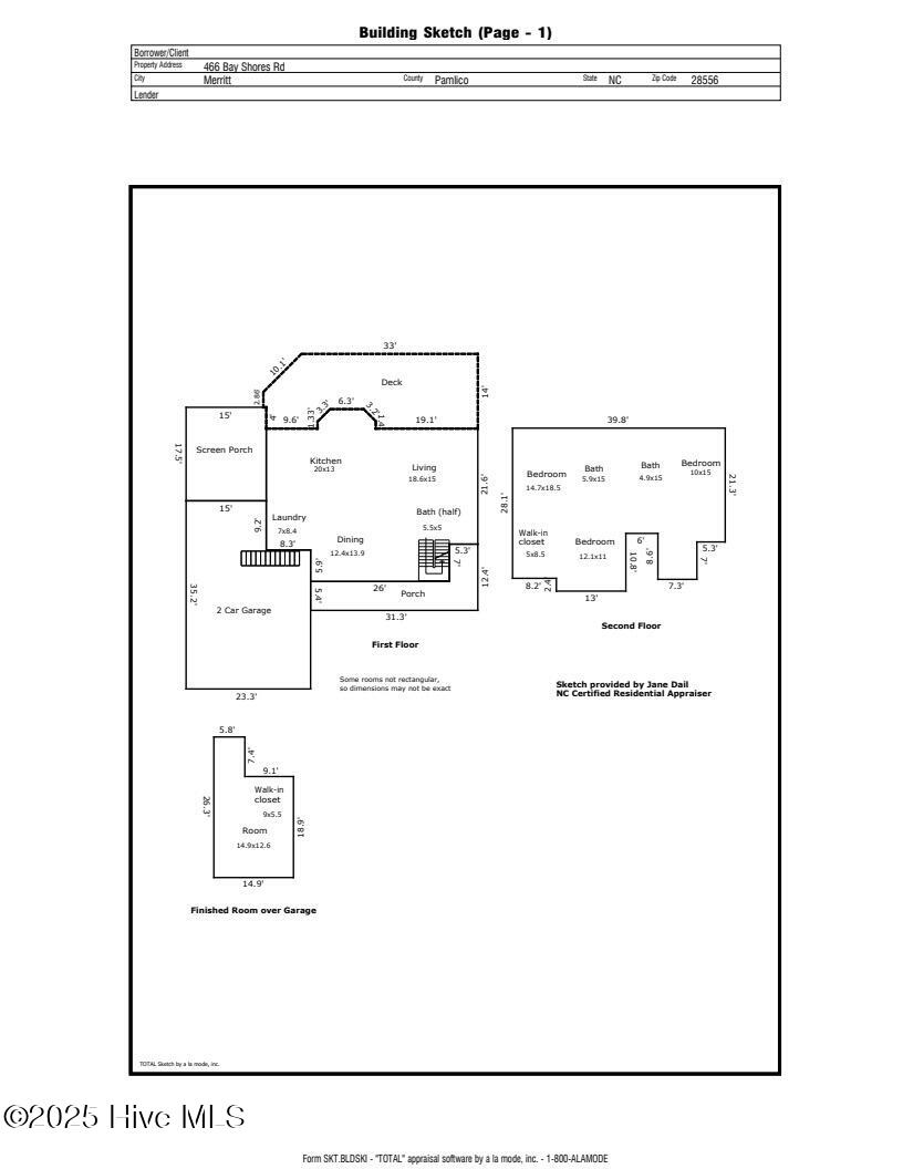 466 Bay Shores Road Merritt, NC 28556 - Photo 41 of 44 SKETCH