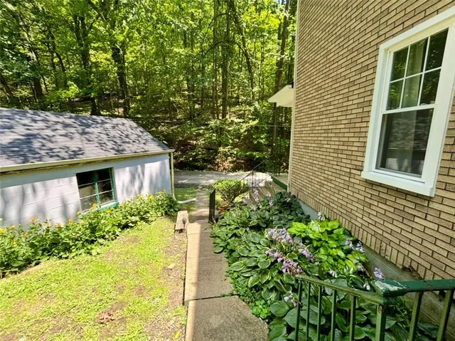 a view of outdoor space and yard