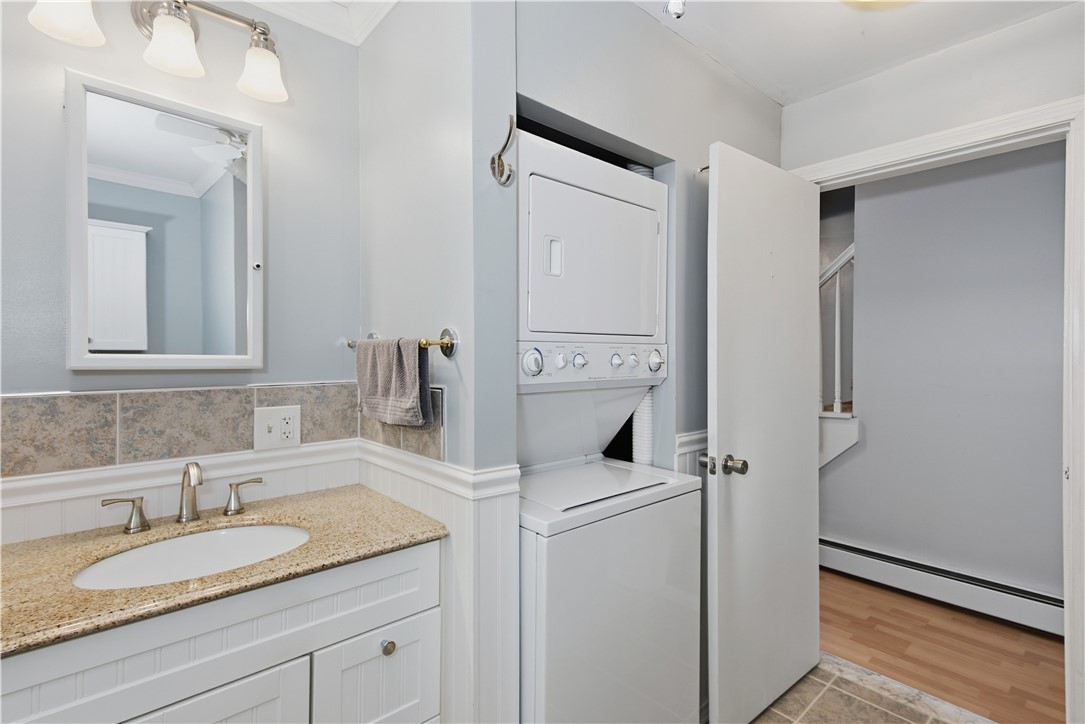 15 Milton Road Little Compton, RI 02837 - Photo 17 of 37 First floor bath with laundry