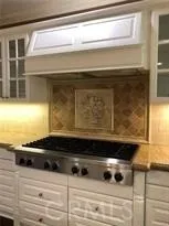 a close view of stove