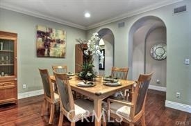22 Sanctuary Irvine, CA 92620 - Photo 7 of 45 a view of a dining room with furniture and wooden floor